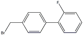 4-BroMoMethyl-2'-fluorobiphenyl, 95% Struktur