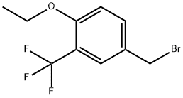 4-Ethoxy-3-(trifluoroMethyl)benzyl broMide, 97% Struktur