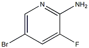 5-BroMo-3-fluoro-pyridin-2-ylaMine Struktur