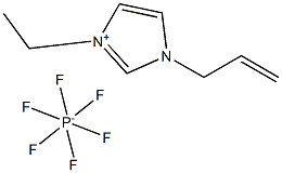 1-Allyl-3-ethyliMidazoliuM hexafluorophosphate Struktur