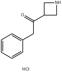 1-(azetidin-3-yl)-2-phenylethanone hydrochloride Struktur