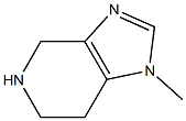 1-Methyl-4,5,6,7-tetrahydro-1H-iMidazo[4,5-c]pyridine Struktur