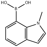 1-Methylindole-7-boronic acid Struktur