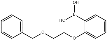 2-(2-(Benzyloxy)ethoxy)phenylboronic acid Struktur