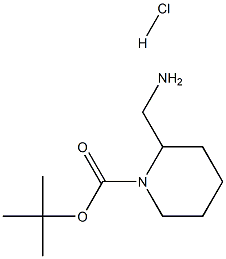 1-Boc-2-aMinoMethyl-piperidine HCl Struktur