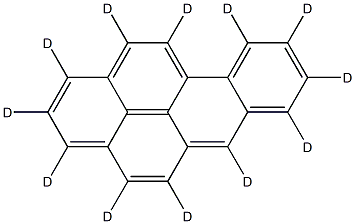 Benzo(a)pyrene (d12) Solution Struktur