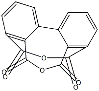 2,2',3,3'-biphenyl-tetracarboxylic acid dianhydride Struktur