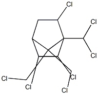 2-endo,3-exo,6-exo,8,9,10,10-Heptachlorobornane 5 μg/mL in iso-Octane CERTAN (Last Eluting Hexane/SiO2) Struktur