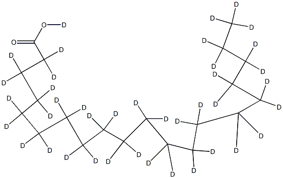 Eicosanoic acid-D40 Struktur