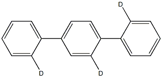 p-Terphenyl-D14 500 μg/mL in Methylene chloride Struktur