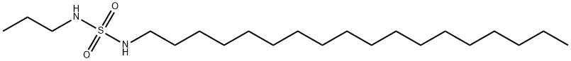 N-Octadecyl-N'-propyl-sulfamide Struktur