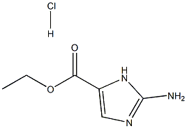 ethyl 2-aMino-1H-iMidazole-5-carboxylate hydrochloride Struktur