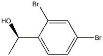 (R)-1-(2,4-dibroMophenyl)ethanol Struktur