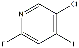 3-chloro-4-iodo-6-fluoropyridine Struktur