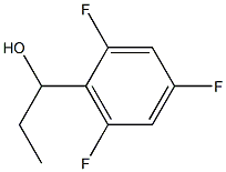 (-)-1-(2,4,6-trifluorophenyl)propan-1-ol Struktur