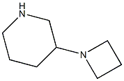 3-(Azetidin-1-yl)piperidine Struktur