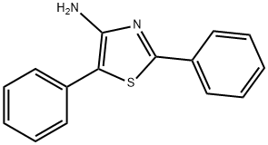 2,5-diphenylthiazol-4-aMine Struktur