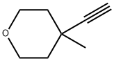 4-Ethynyl-4-Methyltetrahydro-2H-pyran Struktur