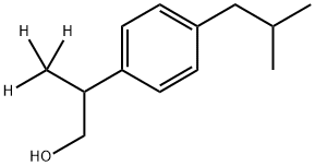 2-(4-Isobutylphenyl)propyl-d3 Alcohol Struktur