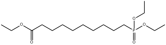 ethyl 10-(diethoxyphosphoryl)decanoate Struktur