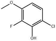 6-Chloro-2-fluoro-3-Methoxyphenol, 97% Struktur