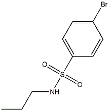 4-BroMo-N-n-propylbenzenesulfonaMide, 97% Struktur