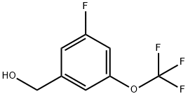 3-Fluoro-5-(trifluoroMethoxy)benzyl alcohol, 97% Struktur