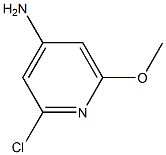 2-Chloro-6-Methoxy-pyridin-4-ylaMine Struktur