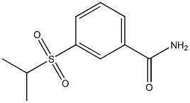 3-(isopropylsulfonyl)benzaMide Struktur