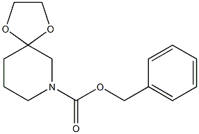 benzyl 1,4-dioxa-7-azaspiro[4.5]decane-7-carboxylate Struktur