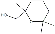 (2,6,6-triMethyltetrahydro-2H-pyran-2-yl)Methanol Struktur