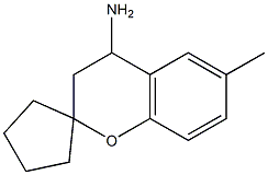 6-Methylspiro[chroMan-2,1'-cyclopentan]-4-aMine Struktur