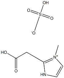 1-carboxyMethyl-3-MethyliMidazoliuM hydrogensulfate Struktur