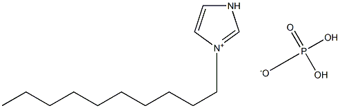 N-DecyliMidazoliuM dihydrogen phosphate Struktur