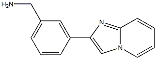 (3-(IMIDAZO[1,2-A]PYRIDIN-2-YL)PHENYL)METHANAMINE Struktur