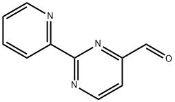 2-(pyridin-2-yl)pyriMidine-4-carbaldehyde Struktur