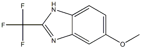 5-Methoxy-2-trifluoroMethyl-1H-benzoiMidazole Struktur