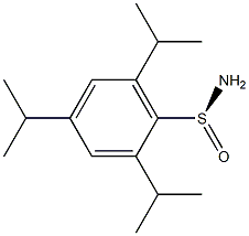 (S)-2,4,6-TRIISOPROPYLBENZENESULFINAMIDE Struktur