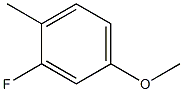 3-Fluoro-4-Methylanisole, 97% Struktur