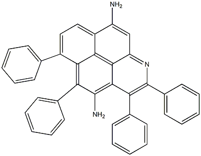 tetraphenylazapyrene-4,9-diaMine Struktur