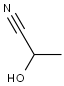 2-Hydroxypropionitrile Solution Struktur