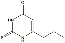 6-Propyl-2-thiouracil Solution Struktur