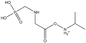 Glyphosate-isopropylammonium Solution Struktur