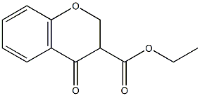 ethyl 4-oxochroMan-3-carboxylate Struktur