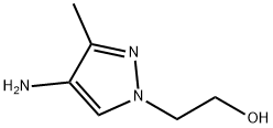 2-(4-AMino-3-Methyl-pyrazol-1-yl)-ethanol Struktur