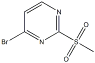 4-broMo-2-MethanesulfonylpyriMidine Struktur