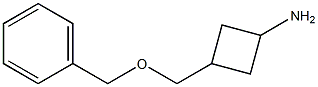 3-(benzyloxyMethyl)cyclobutanaMine Struktur