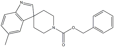 benzyl 5-Methylspiro[indole-3,4'-piperidine]-1'-carboxylate Struktur