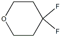 4,4-difluoro-tetrahydro-2H-pyran Struktur