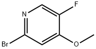 2-溴-5-氟-4-甲氧基吡啶 結(jié)構(gòu)式